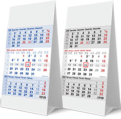 Kantoorkalender 2025 3-maand