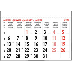 Maandblok kalender 2024 Type 2
