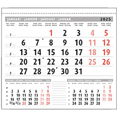 Maandblok kalender 2024 Type 5