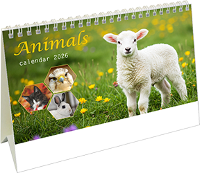 Kantoorkalender 2026 Animals