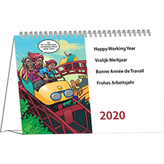 Kantoorkalender 2020 Cartoon