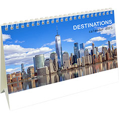 Kantoorkalender 2023 Destinations