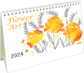 Kantoorkalender 2024 Flower Art