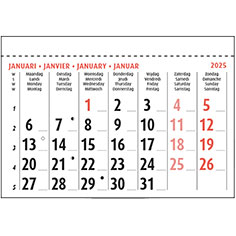 Maandblok kalender 2020 Type 2