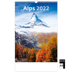 Muurkalender Deco 2022 Alps