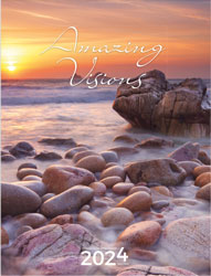 Muurkalender 2024 Amazing Visions 13p 30x47cm Cover