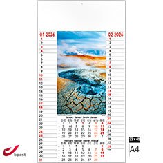 Muurkalender 2021 Amazing Visions 6 bladen