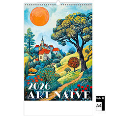 Muurkalender Deco 2023 Art Naive