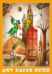 Kunstkalender 2022 Art Naive 13p 34x55cm Cover