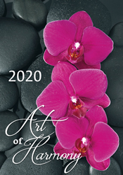 Muurkalender 2020 Art of Harmony 13p 31x52cm Cover