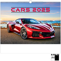 Muurkalender Deco 2022 Cars