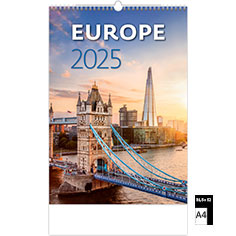 Muurkalender Deco 2025  Europe