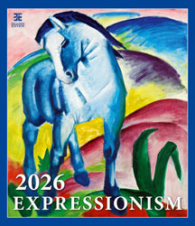 Muurkalender 2026 Expressionism 13p 45x59cm Cover
