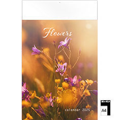 Muurkalender 2025 Flowers 30 x 47