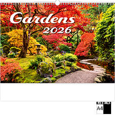 Muurkalender Deco 2025 Gardens