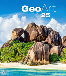Muurkalender 2025 Geo Art 13p 45x59cm Cover