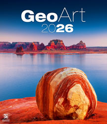 Muurkalender 2025 Geo Art 13p 45x59cm Cover