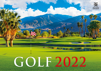 Muurkalender 2022 Golf 13p 48x41cm Cover