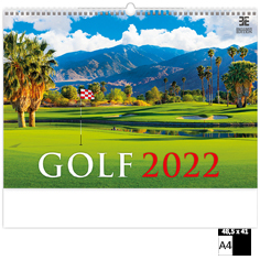 Muurkalender 2022 Luxe Golf