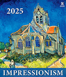 Muurkalender 2025 Impressionism 13p 45x59cm Cover