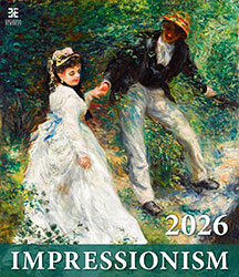 Muurkalender 2025 Impressionism 13p 45x59cm Cover