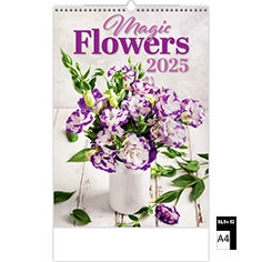 Muurkalender Deco 2024 Magic Flowers