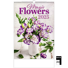 Muurkalender Deco 2025 Magic Flowers