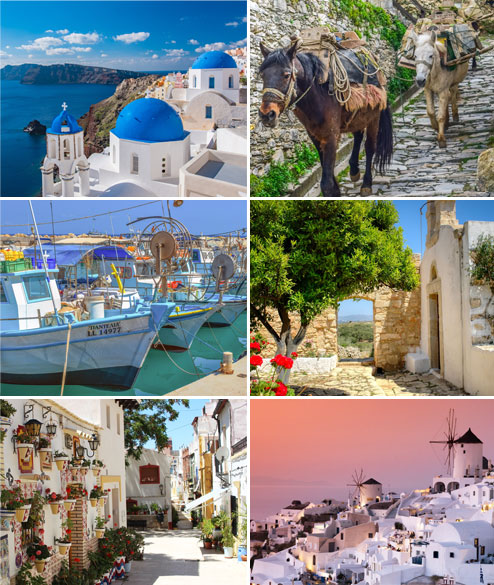 Muurkalender 2027 Mediterranean 6 bladen — maandbeelden