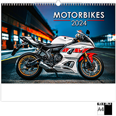 Muurkalender Deco 2022 Motorbikes