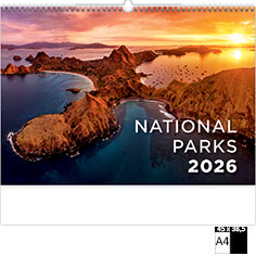 Muurkalender Deco 2024 National Parks