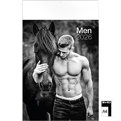 Muurkalender Pin-up 2024 Art Men