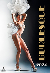 Muurkalender 2024 Pin-up Burlesque 13p 33x55cm Cover