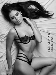 Muurkalender 2026 Pin-up Female Art 13p 30x47cm Cover