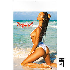 Muurkalender Pin-Up 2024 Tropical Girls