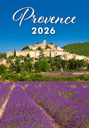Muurkalender 2025 Provence 13p 31x52cm Cover