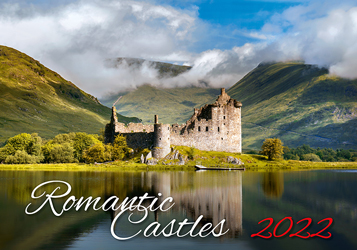 Muurkalender 2022 Romantic Castles 13p 45x38cm Cover