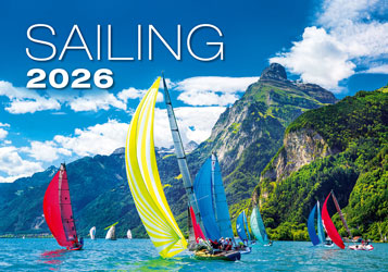 Muurkalender 2026 Sailing 13p 45x38cm Cover