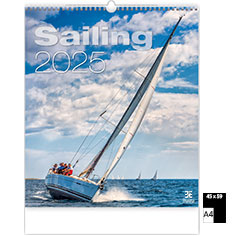 Muurkalender 2025 Luxe Sailing