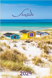 Muurkalender 2024 Seaside 13p 22x41cm Cover