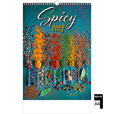 Muurkalender Deco 2023 Spicy