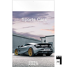 Muurkalender 2024 Sports Cars 30 x 47
