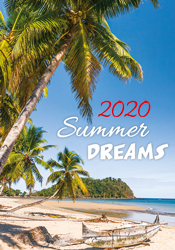 Muurkalender 2020 Summer Dreams 13p 31x52cm Cover