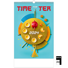 Muurkalender Deco 2024 Time_for_Tea