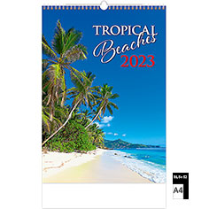 Muurkalender Deco 2022 Tropical Beaches