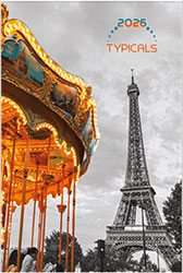 Muurkalender 2026 Typicals 13p 22x41cm Cover