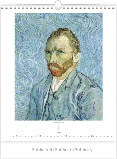 Kunstkalender 2020 Vincent Van Gogh 13p 45x59cm