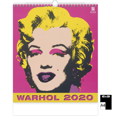 Kunstkalender Warhol 2020