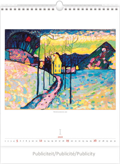 Kunstkalender 2020 Wassily Kandinsky 13p 45x59cm