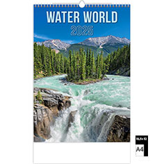 Muurkalender Deco 2025 Water World