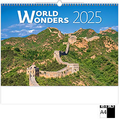 Muurkalender Deco 2022 World Wonders